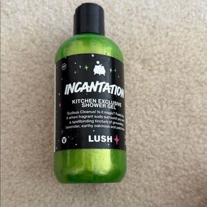 Lush Incantation Green Shower Gel